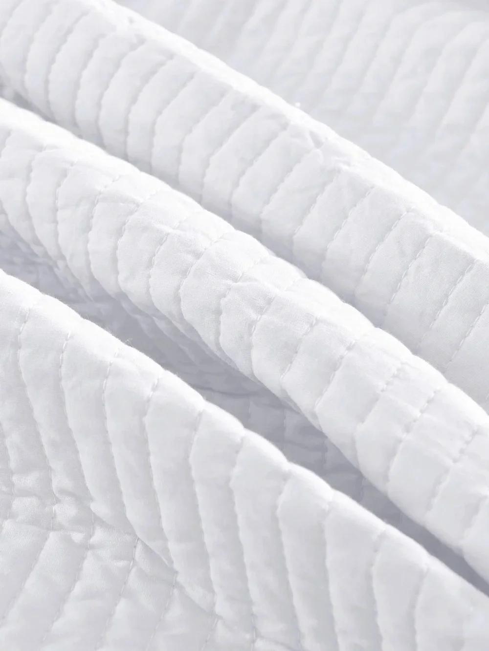 3 PIECE 100% COTTON QUILT SET, OVERSIZED LIGHTWEIGHT TEXTURED BEDSPREAD